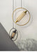 Chiswick Hoop Minimalist Brass Fitting Pendant Light - DWHOME