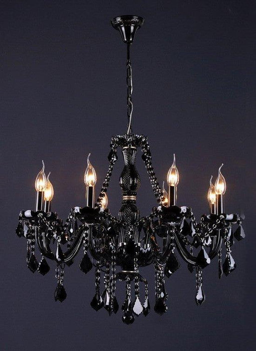 Chloe Black Crystal Chandelier - DWHOME
