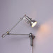 Chrome Mill House Long Arm Industrial Wall Light-DWHOME