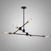 Circa Black Industrial Pendant Light With Brass Fitting - DWHOME