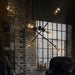 Circa Black Industrial Pendant Light With Brass Fitting - DWHOME