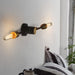 Circa Duo Industrial Wall Light With Brass Fitting - 2 heads - DWHOME