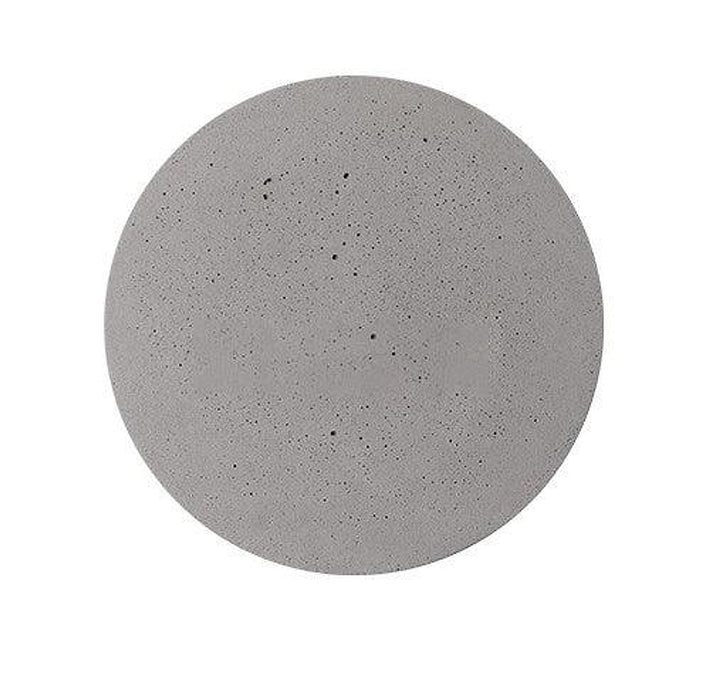Cirrus Concrete Round Minimalist Wall Light-DWHOME