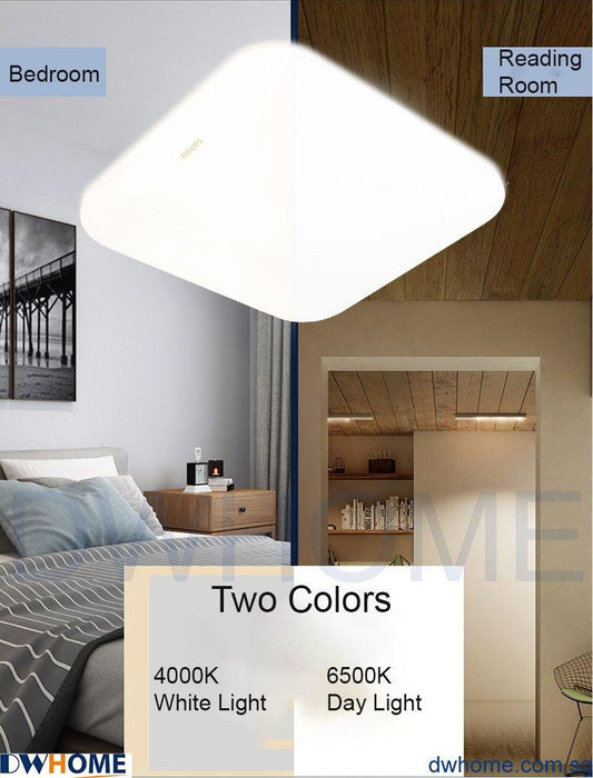 CL270 Philips LED Ceiling Light Study Room Bedroom Light Kitchen Bathroom Balcony - DWHOME