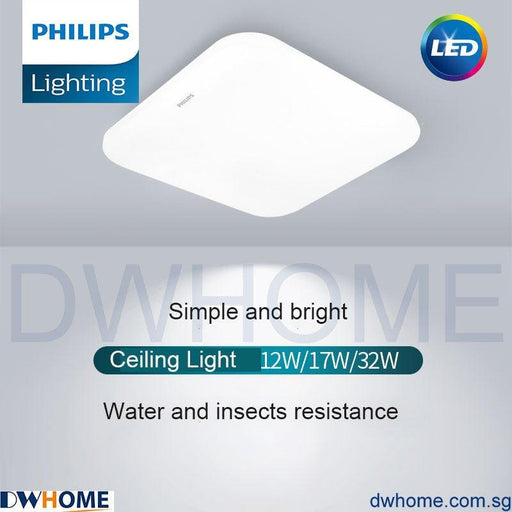 CL270 Philips LED Ceiling Light Study Room Bedroom Light Kitchen Bathroom Balcony - DWHOME