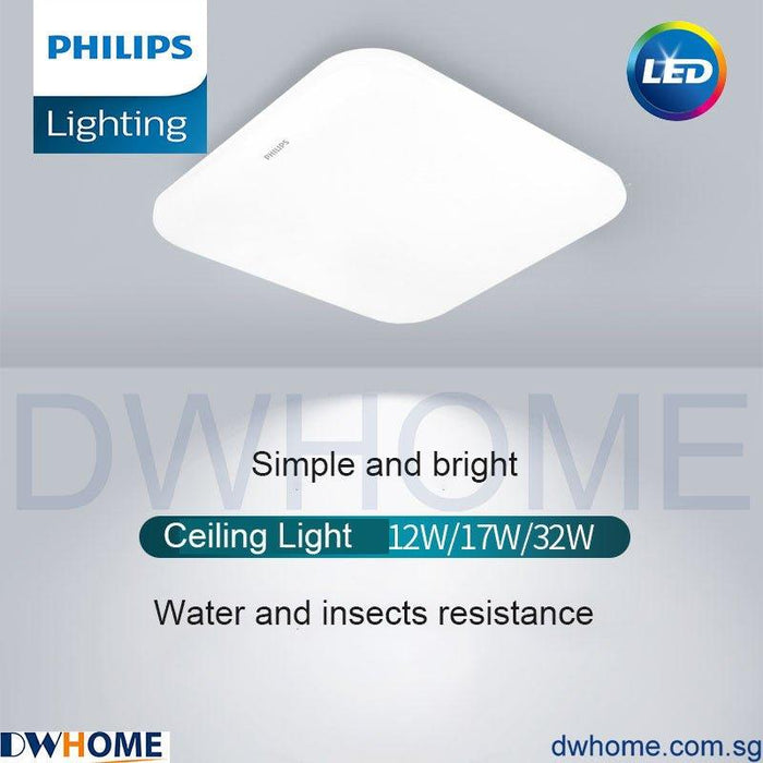 CL270 Philips LED Ceiling Light Study Room Bedroom Light Kitchen Bathroom Balcony - DWHOME