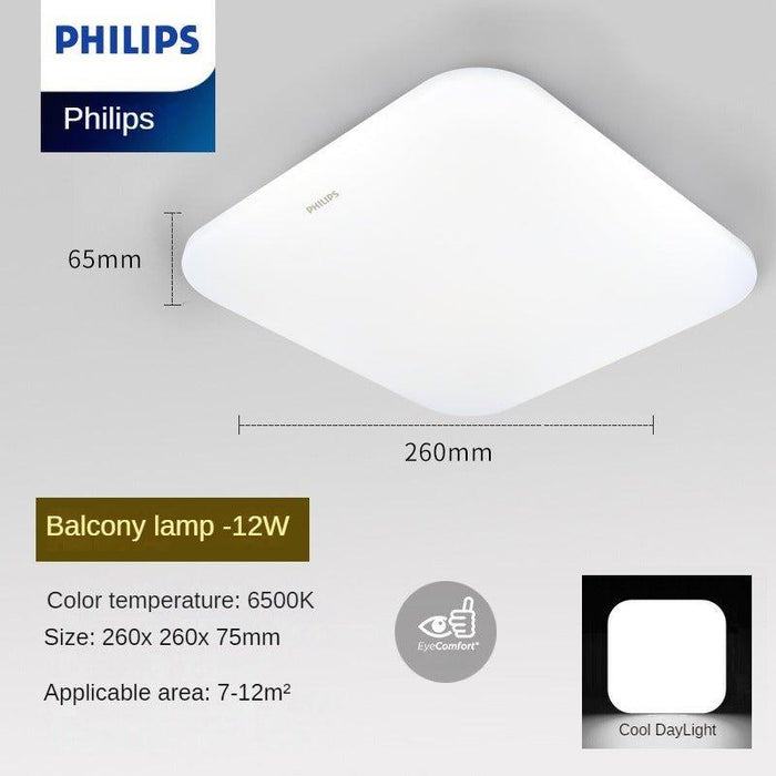 CL270 Philips LED Ceiling Light Study Room Bedroom Light Kitchen Bathroom Balcony - DWHOME