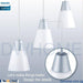 CL301 [SG Seller] Philips Dining Pendant Light Three Header Golden Ratio Body Deisgn Modern - DWHOME