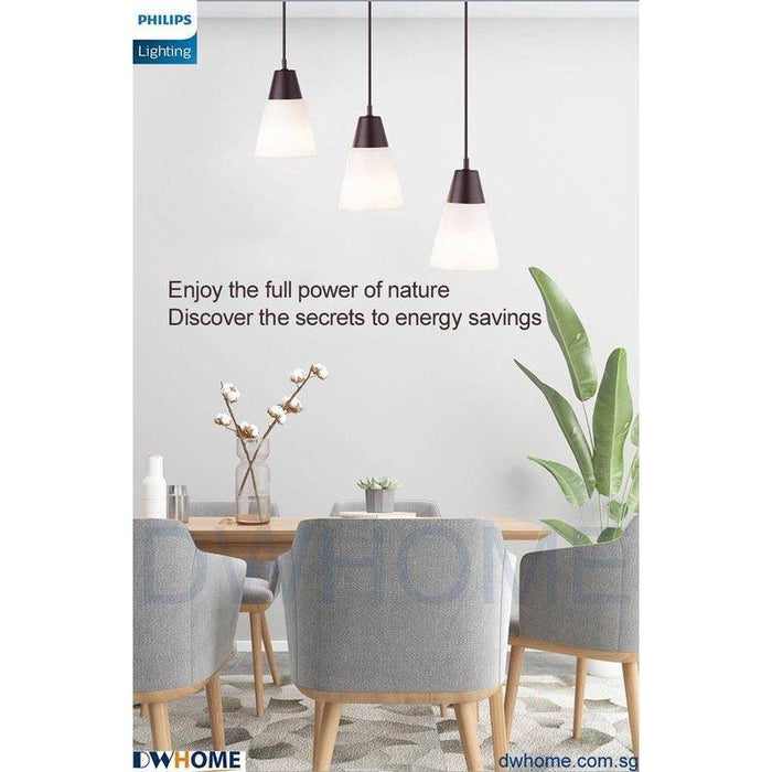 CL301 [SG Seller] Philips Dining Pendant Light Three Header Golden Ratio Body Deisgn Modern - DWHOME