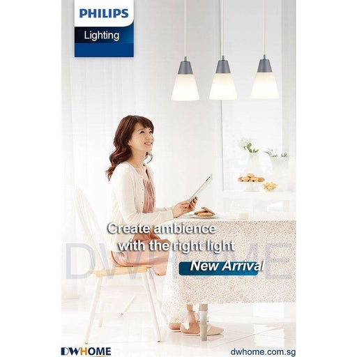 CL301 [SG Seller] Philips Dining Pendant Light Three Header Golden Ratio Body Deisgn Modern - DWHOME