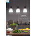 CL301 [SG Seller] Philips Dining Pendant Light Three Header Golden Ratio Body Deisgn Modern - DWHOME