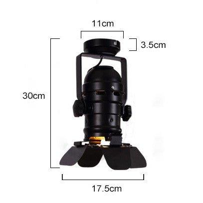 Classic Hollywood spotlight wall light sconce (retractable) - DWHOME