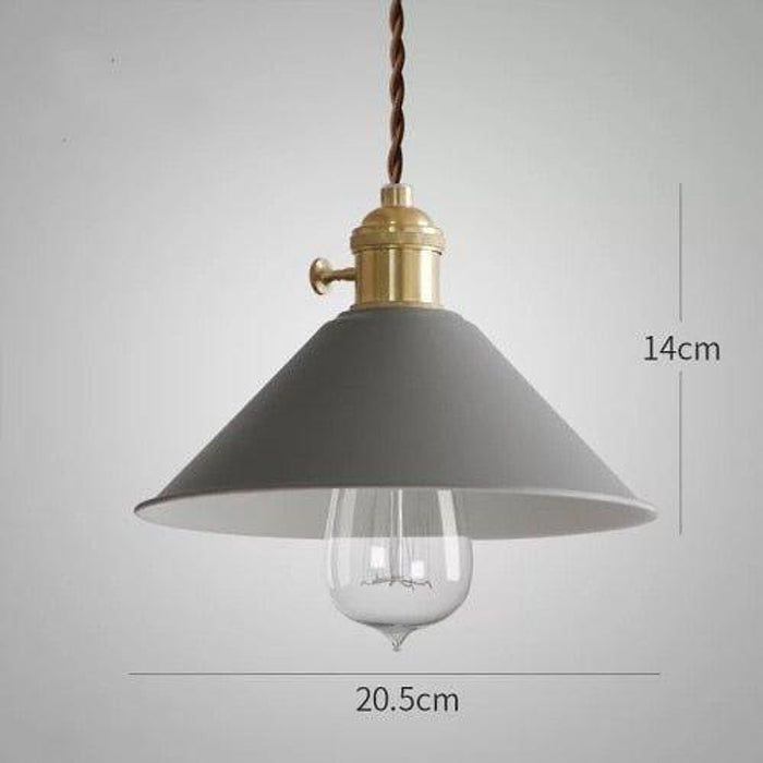Colorful Cone Pendant Lights-DWHOME
