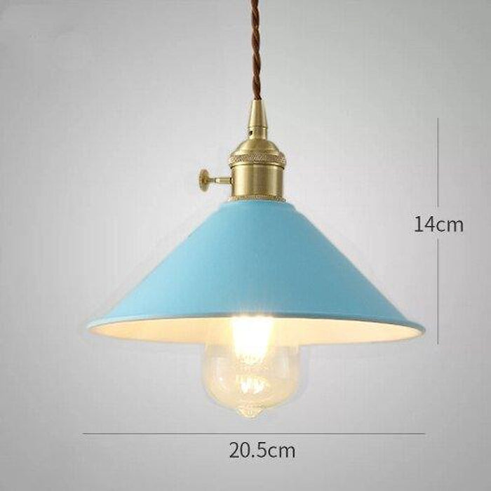 Colorful Cone Pendant Lights-DWHOME