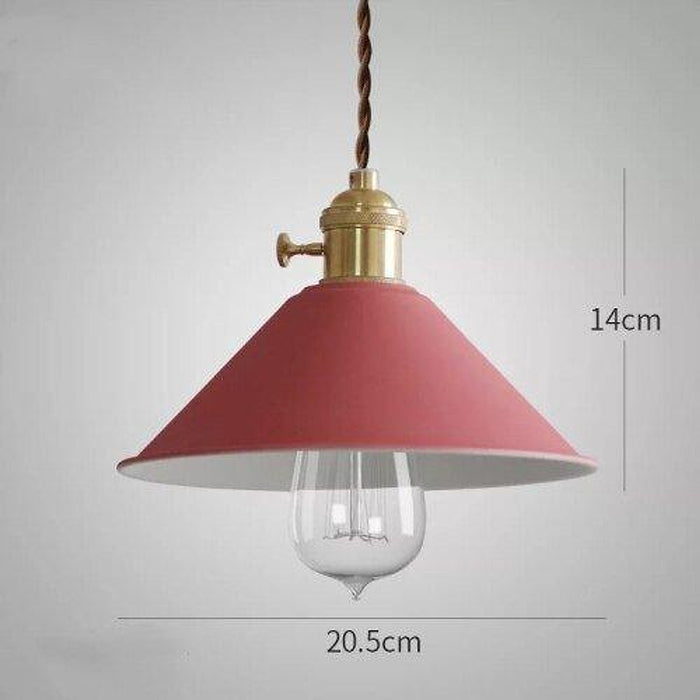 Colorful Cone Pendant Lights-DWHOME