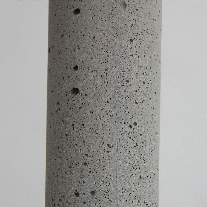 Long Concrete Pipe Minimalist Line Pendant Light - DWHOME