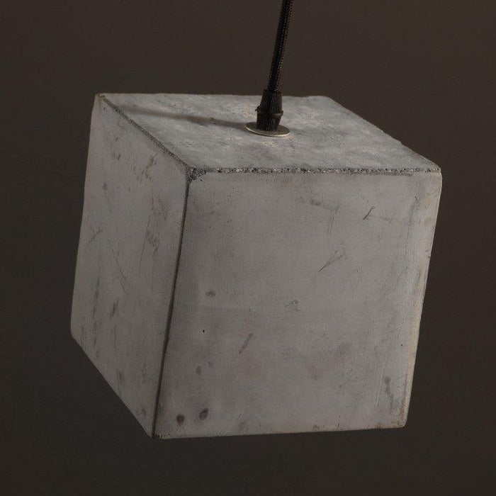Concrete Odense Cube Pendant Light - DWHOME