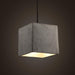 Concrete Odense Cube Pendant Light - DWHOME