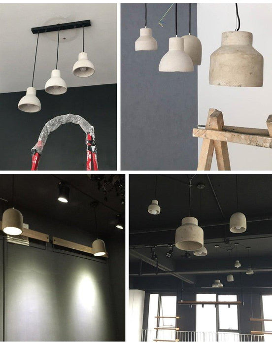 Concrete Oslo Minimalist Pendant Light - DWHOME