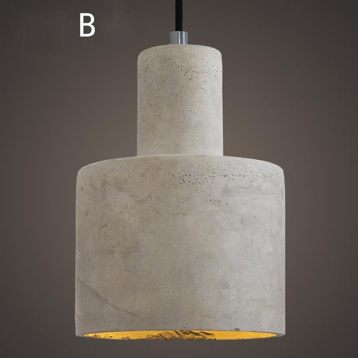Concrete Oslo Minimalist Pendant Light - DWHOME