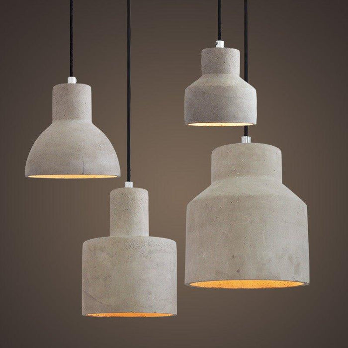 Concrete Oslo Minimalist Pendant Light - DWHOME