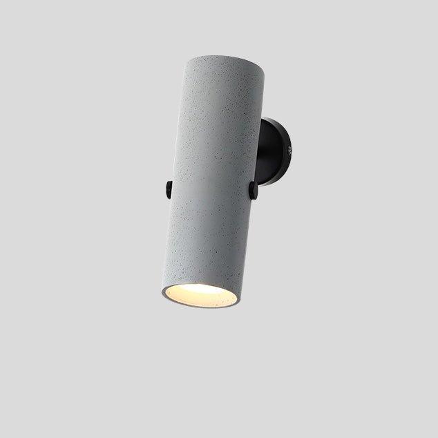 Concrete Pipe Minimalist Line Wall Light-DWHOME