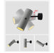 Concrete Pipe Minimalist Line Wall Light-DWHOME