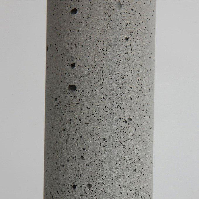 Concrete Pipe Pendant Light-DWHOME