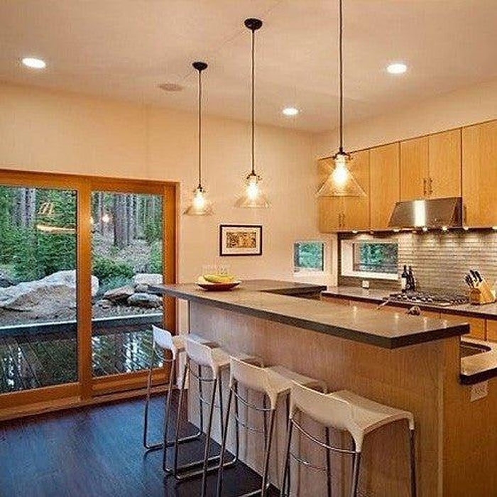 Cone Glass Lamp Shade Pendant Light-DWHOME