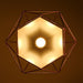 Copper Diamond Wire Cage Pendant Light - DWHOME