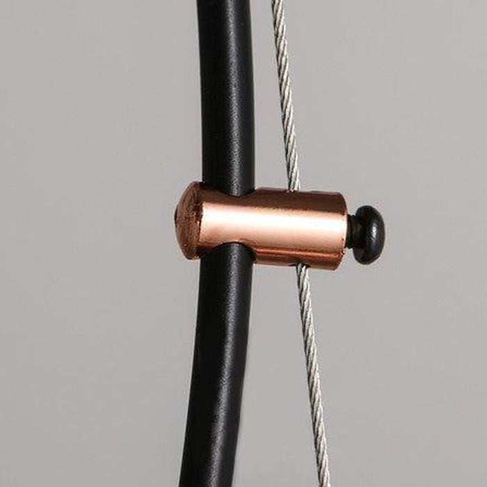 Plafonnier en fil de cuivre et diamant DWHOME