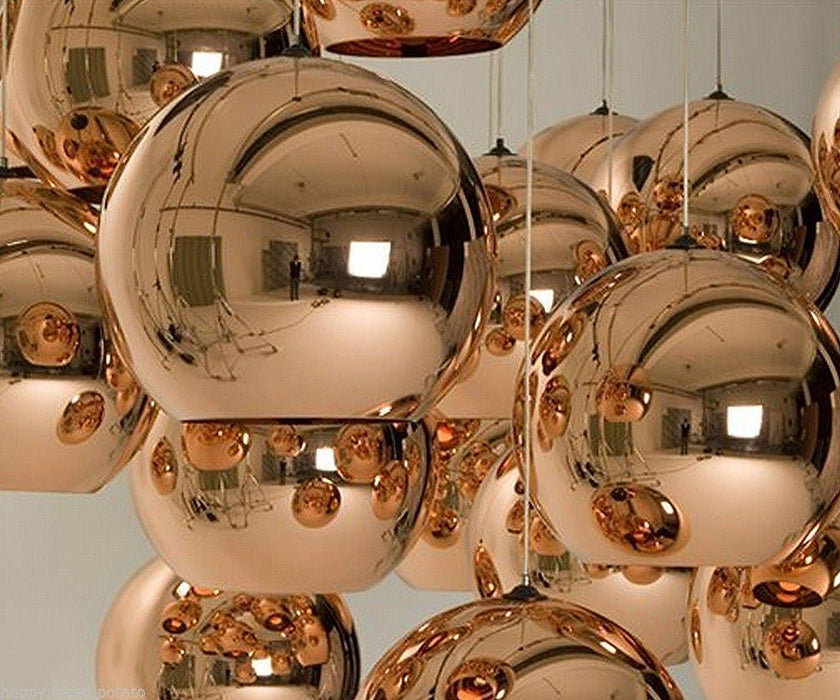 Copper shade ball Pendant Light-DWHOME