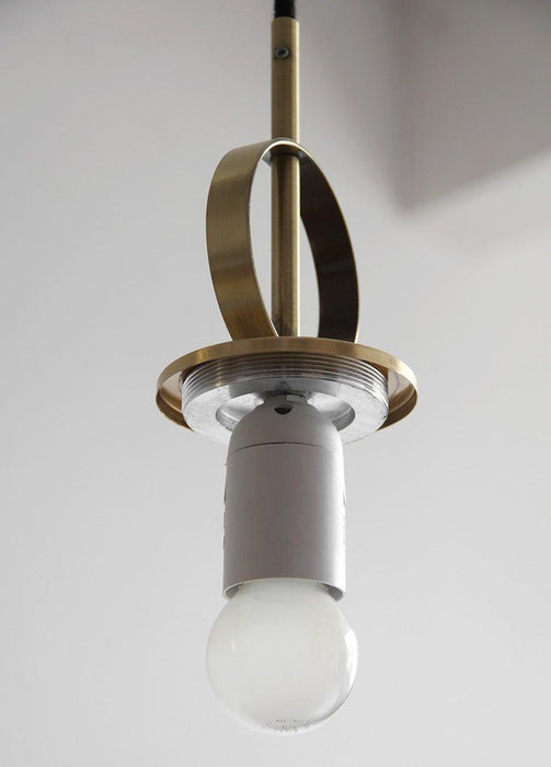 Cradle brass mid century pulley pendant light deals