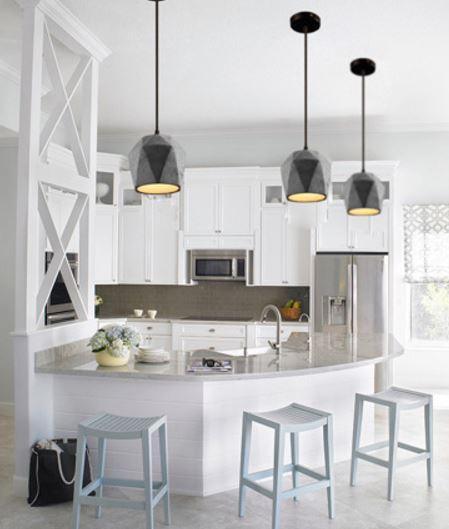 Creative Classic LED Cement Pendant for Restaurant Balcony - DWHOME