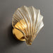 Creative Copper Shell Wall Lamp-DWHOME