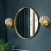 Creative Copper Shell Wall Lamp-DWHOME