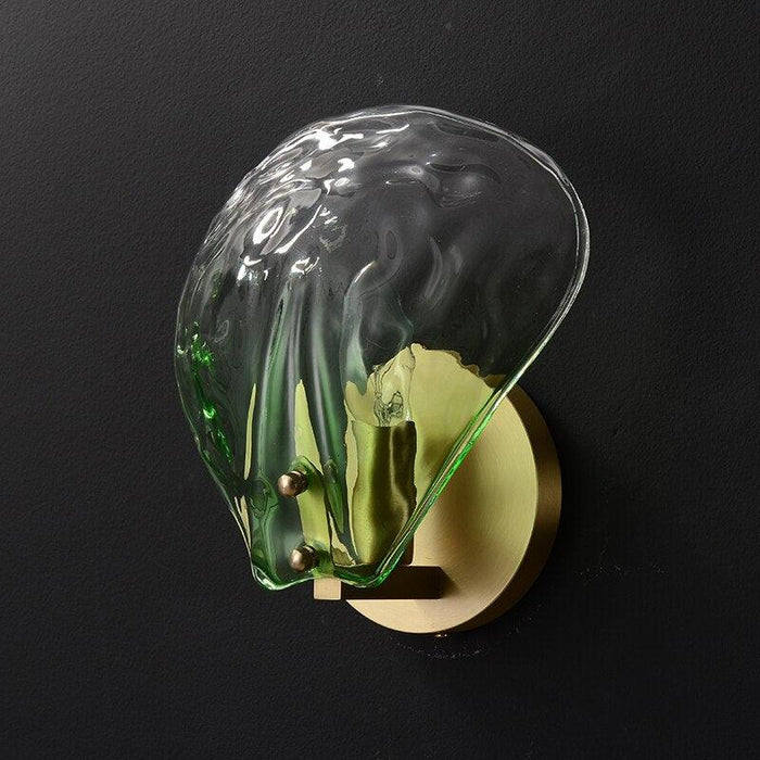 Creative Copper Shell Wall Lamp-DWHOME