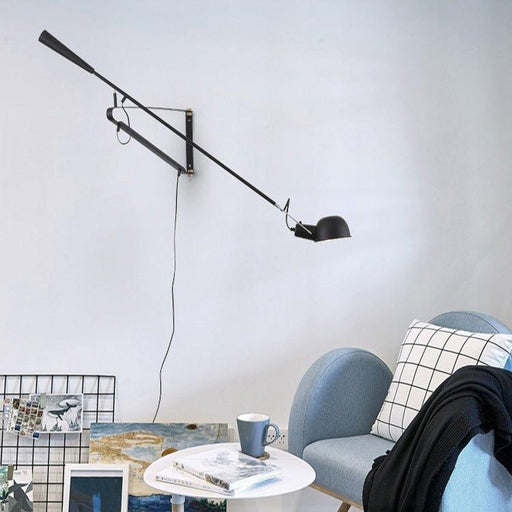 Crescendo Long Arm Wall Light-DWHOME