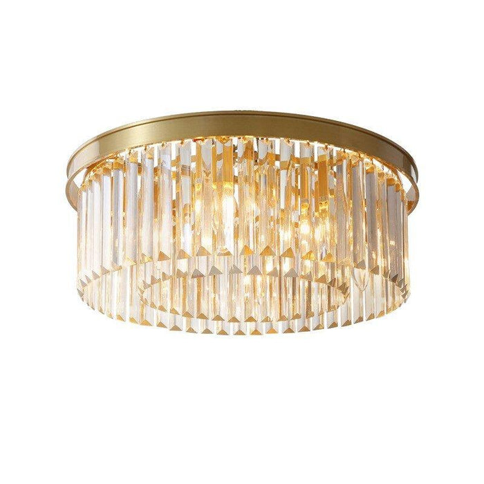 Crystal Golden Circle Chandelier - DWHOME