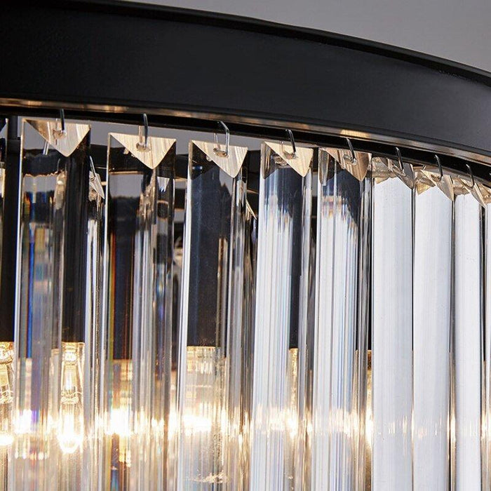Crystal Golden Circle Chandelier - DWHOME