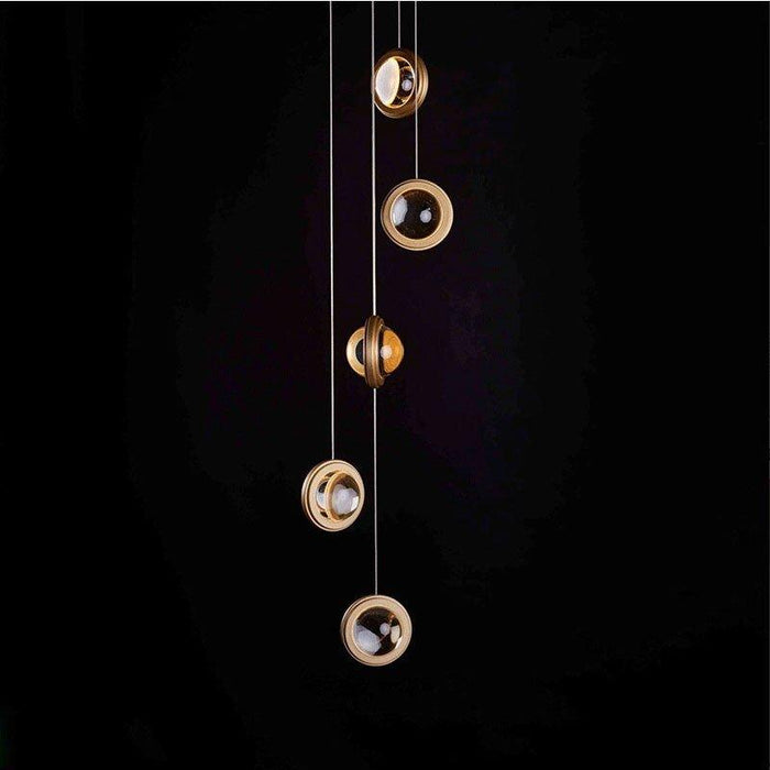 Crystal Golden Irides Chandelier - DWHOME