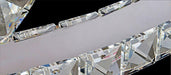 Crystal LED Stainless Steel Chandelier - DWHOME