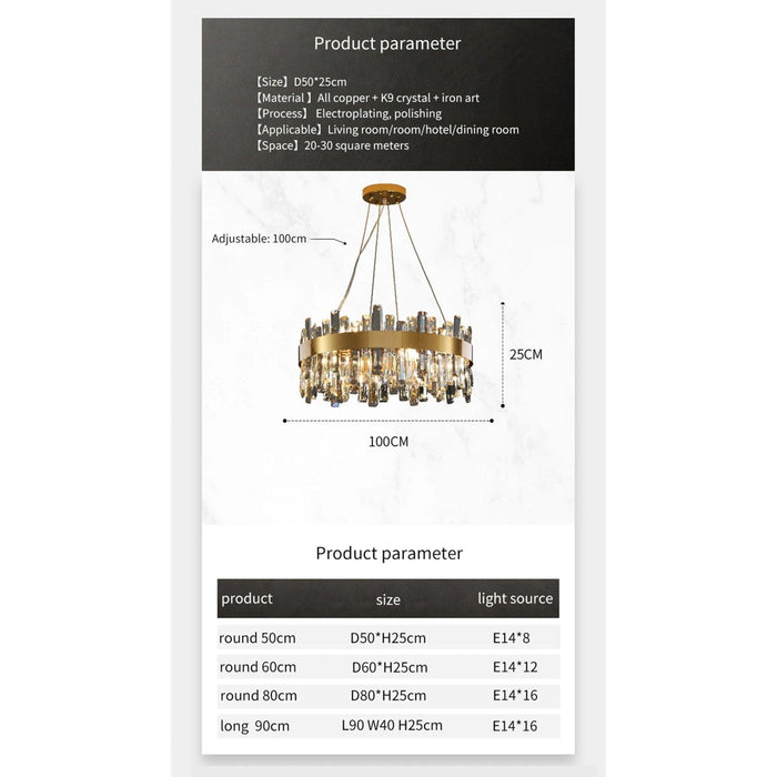 Crystal Luxury Archipelago Chandelier - DWHOME