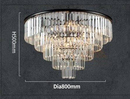 Crystal Luxury Babylon Chandelier - DWHOME