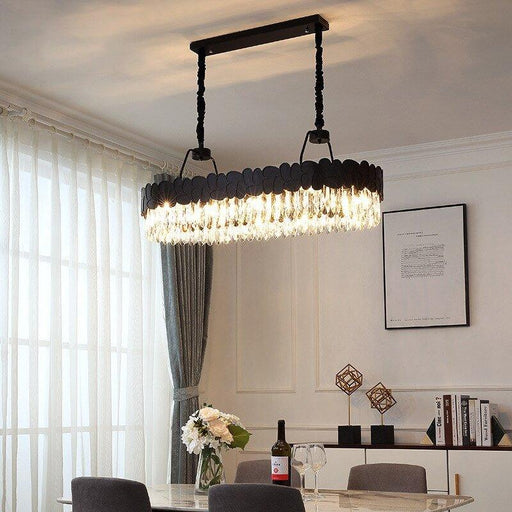 Crystal Luxury Black Art Deco Chandelier - DWHOME