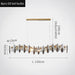 Crystal Luxury Dark Metal Chandelier - DWHOME