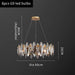 Crystal Luxury Dark Metal Chandelier - DWHOME