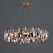 Crystal Luxury Dark Metal Chandelier - DWHOME