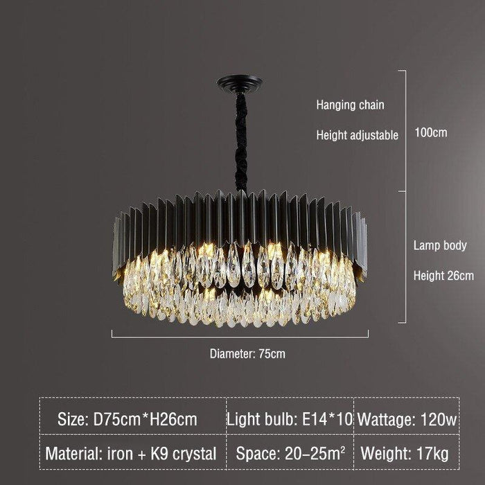 Crystal Luxury Dark Sky Chandelier - DWHOME