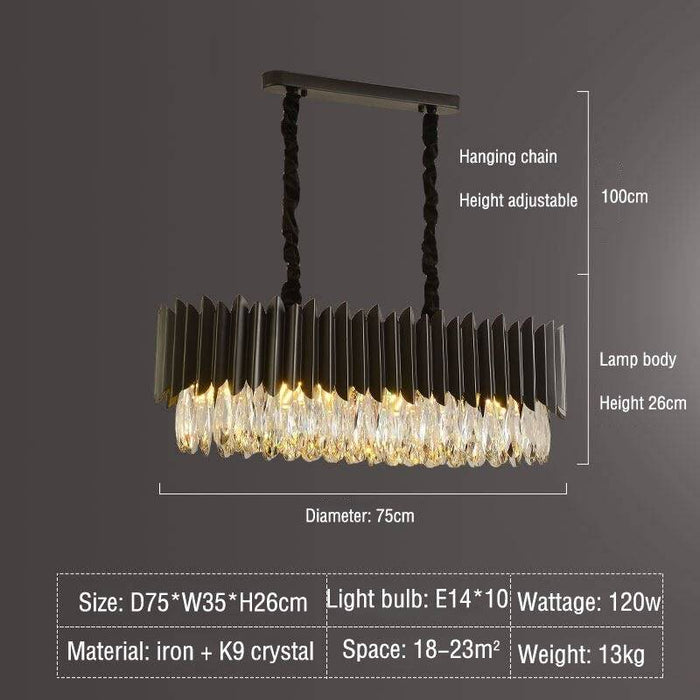 Crystal Luxury Dark Sky Chandelier - DWHOME